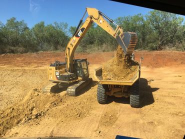 excavation grading dirt work