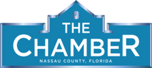 Logo of the Nassau County Chamber of Commerce, promoting business growth in Nassau County, Florida