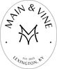 Logo of Main &amp; Vine, a brand from Lexington, KY.
