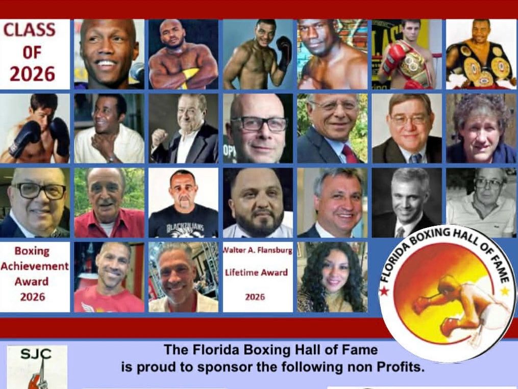 FL Boxing Boxing Hall of Fame - June 5-7, 2026
