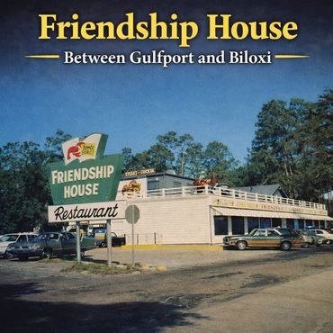 The Friendship House midway between Gulfport and Biloxi, Mississippi