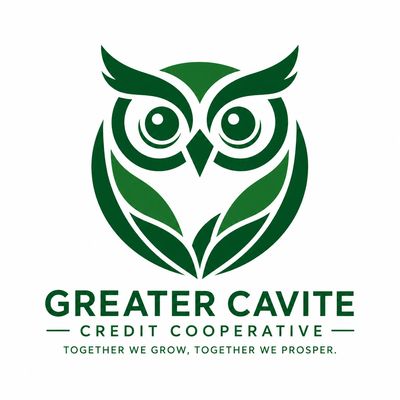 Green owl logo for Greater Cavite Credit Cooperative.