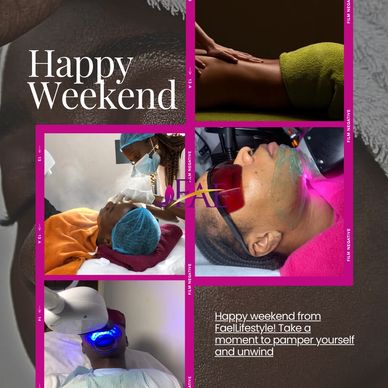 Spa treatments and relaxation for a happy weekend unwind.