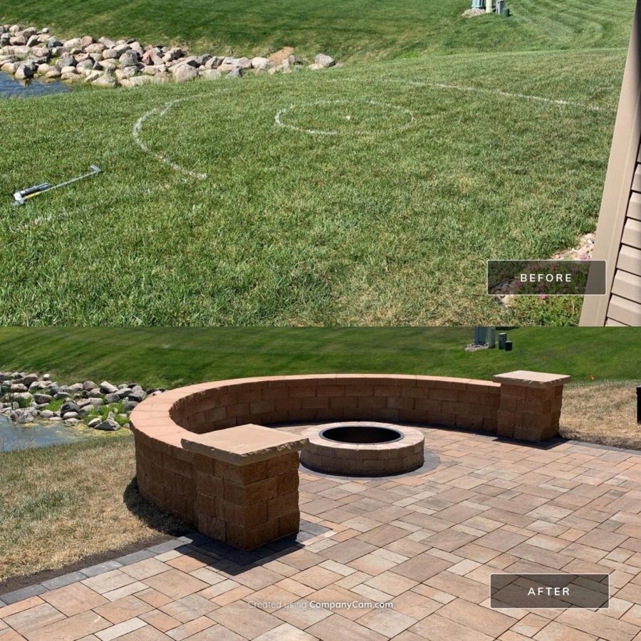 Flagstone & Paver Patios project by Chief Meadows Landscaping