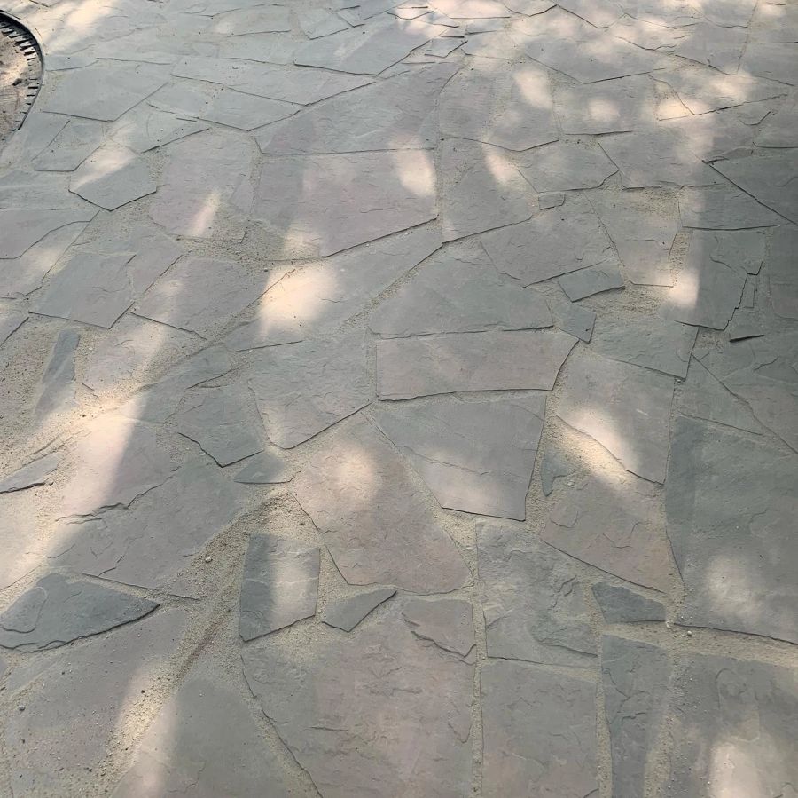 Flagstone & Paver Patios project by Chief Meadows Landscaping