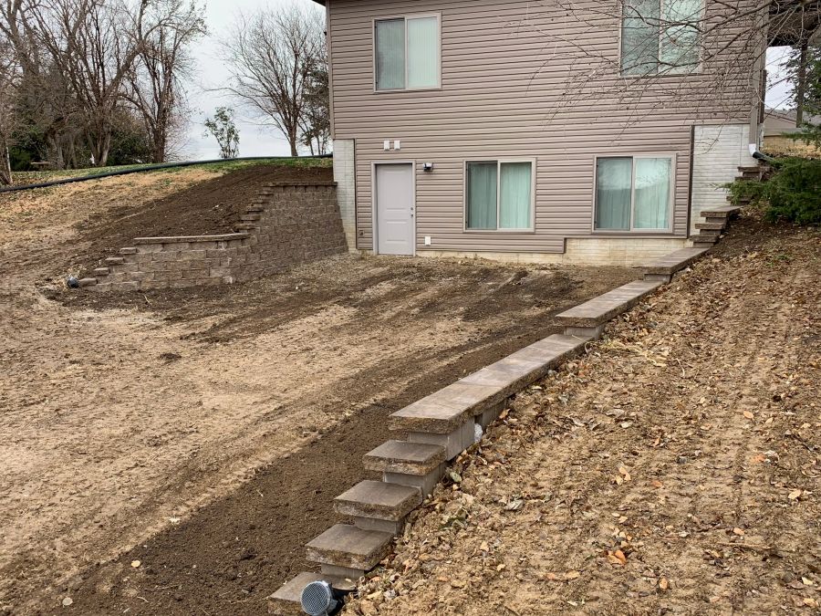 Retaining Walls project by Chief Meadows Landscaping