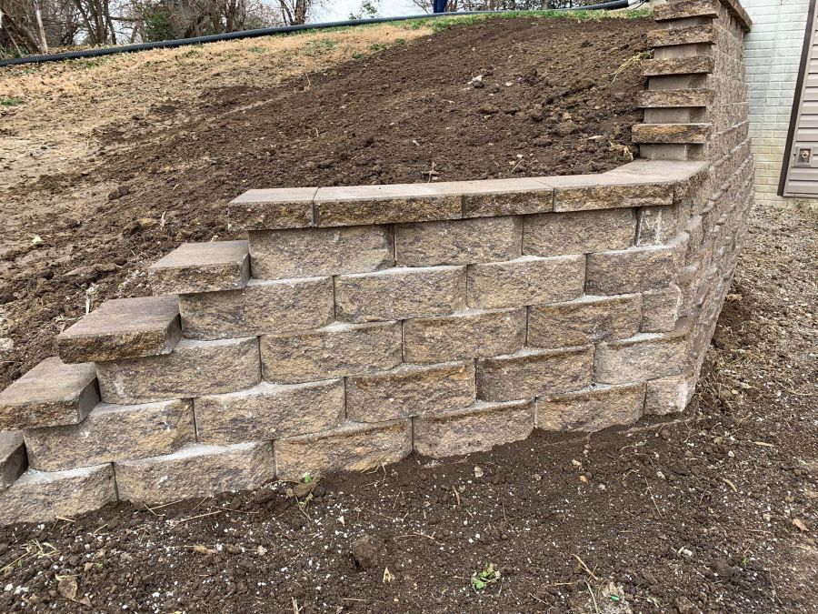 Retaining Walls project by Chief Meadows Landscaping