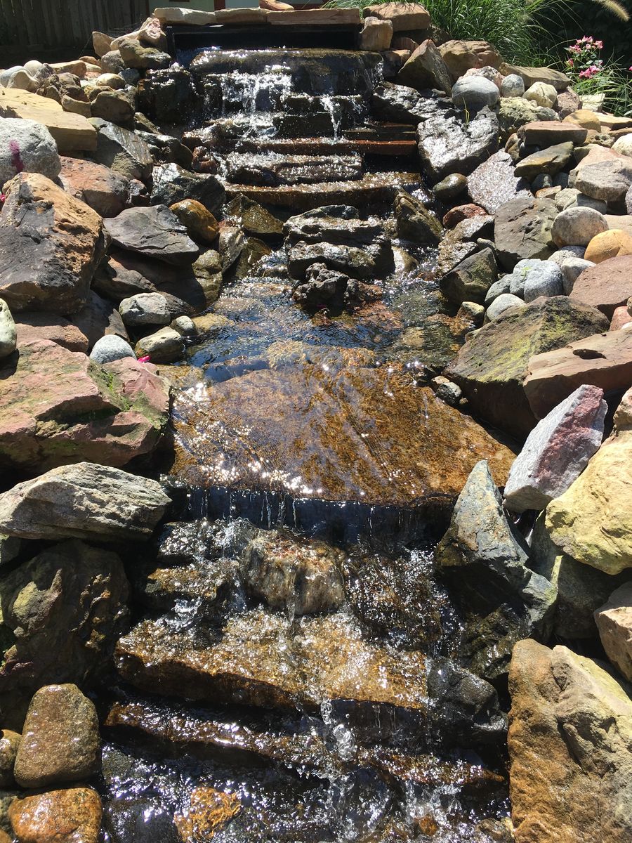 Water Features project by Chief Meadows Landscaping