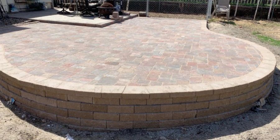 Flagstone & Paver Patios project by Chief Meadows Landscaping