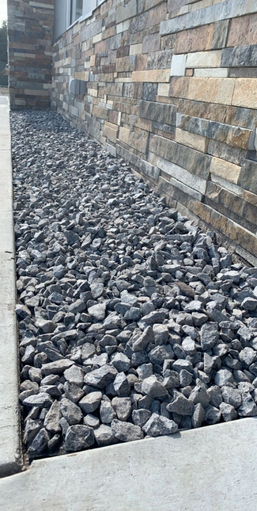 Decorative Rock & Stone Edging project by Chief Meadows Landscaping
