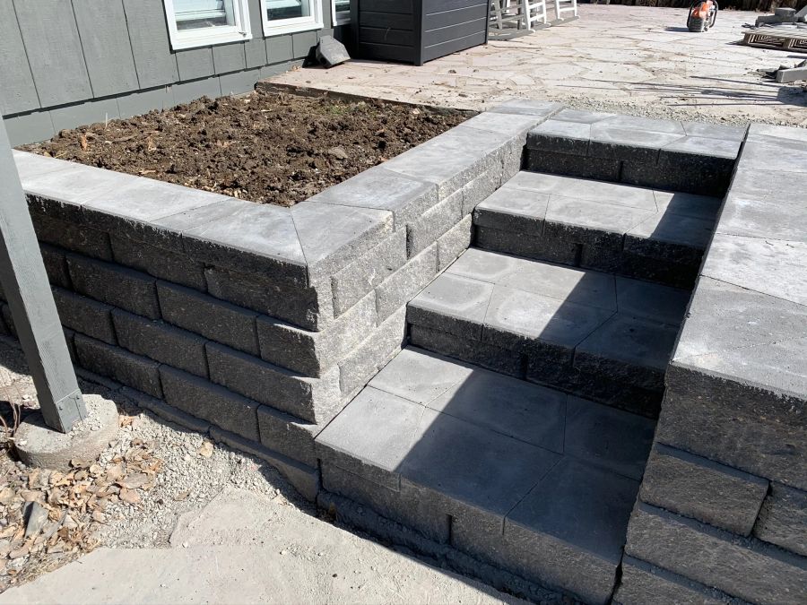 Retaining Walls project by Chief Meadows Landscaping