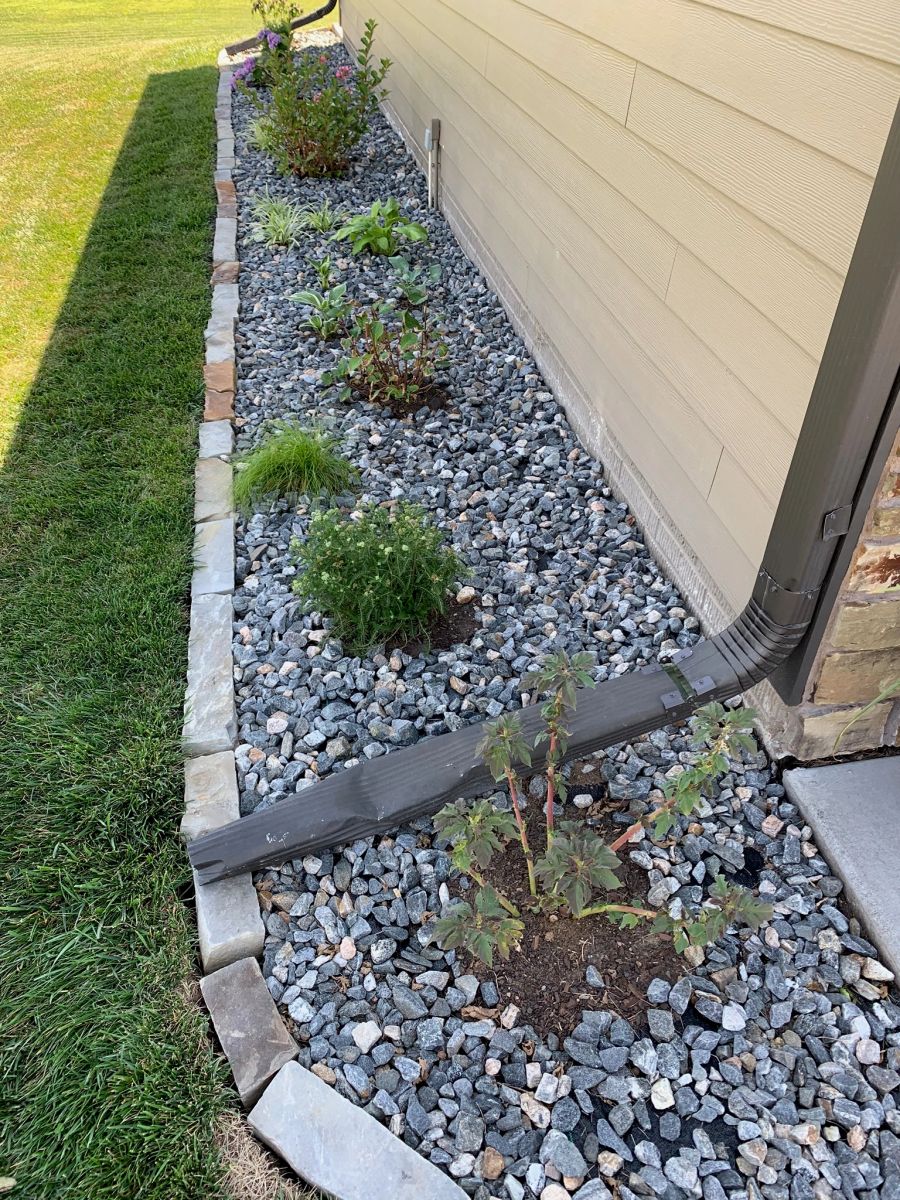 Decorative Rock & Stone Edging project by Chief Meadows Landscaping
