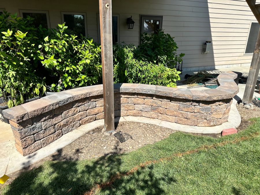 Retaining Walls project by Chief Meadows Landscaping