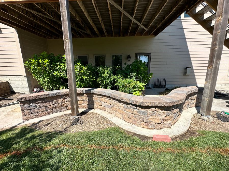 Retaining Walls project by Chief Meadows Landscaping