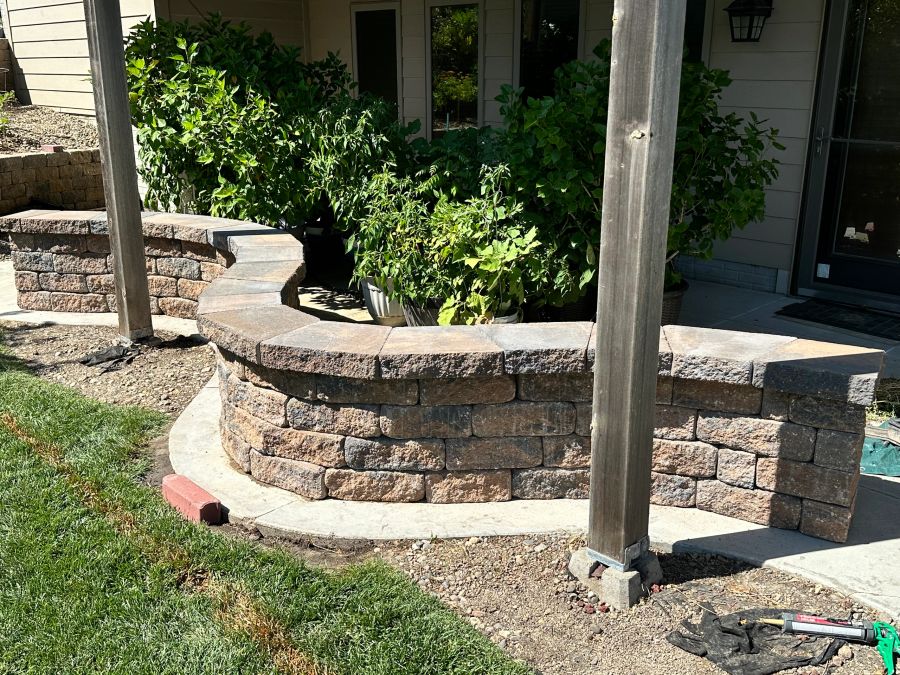 Retaining Walls project by Chief Meadows Landscaping