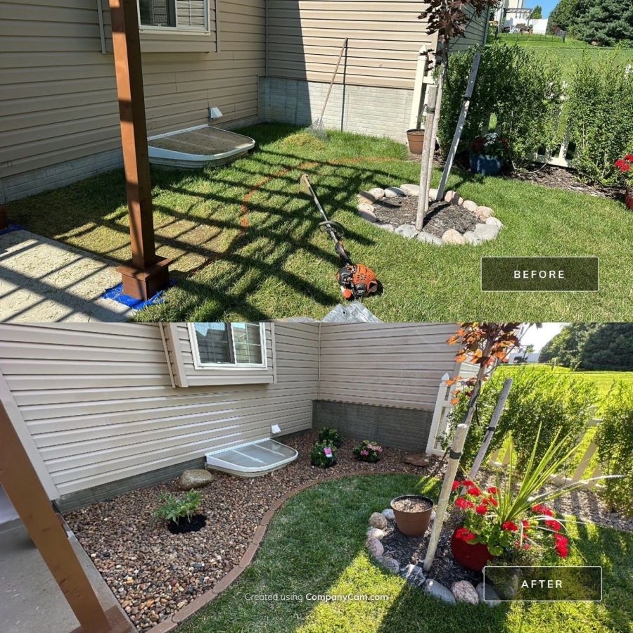 Decorative Rock & Stone Edging project by Chief Meadows Landscaping