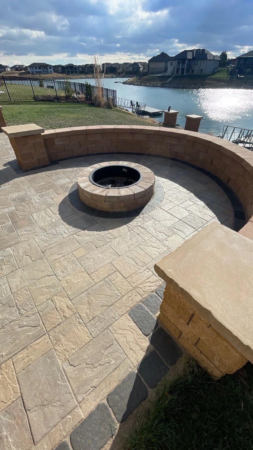 Flagstone & Paver Patios project by Chief Meadows Landscaping