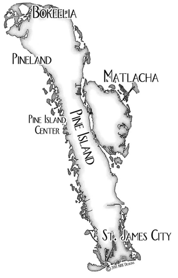 Pine Island Map