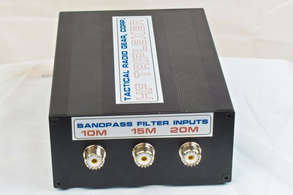 HF TRIPLEXER/DIPLEXER 200W, 20M/15M/10M