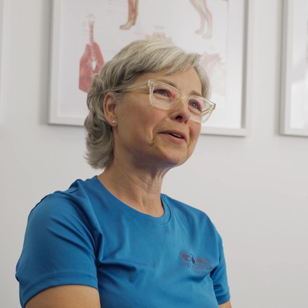 Jane Charman Pet Hydrotherapist and Physiotherpist. Dog Hydrotherapy and Physiotherapy.