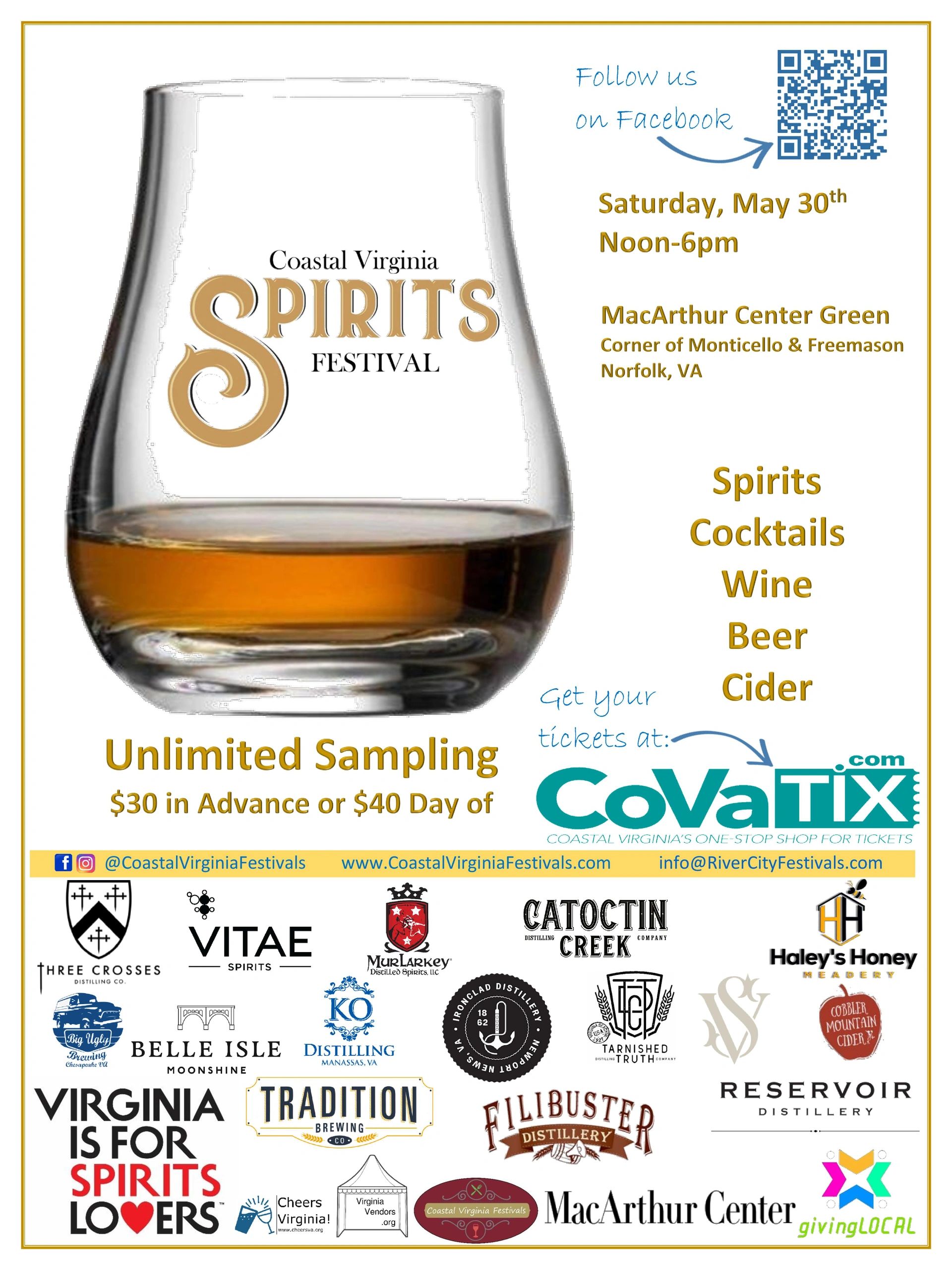 coastal virginia spirits festival, catoctin creek, three crosses, vitae, big ugly, ko, belle isle