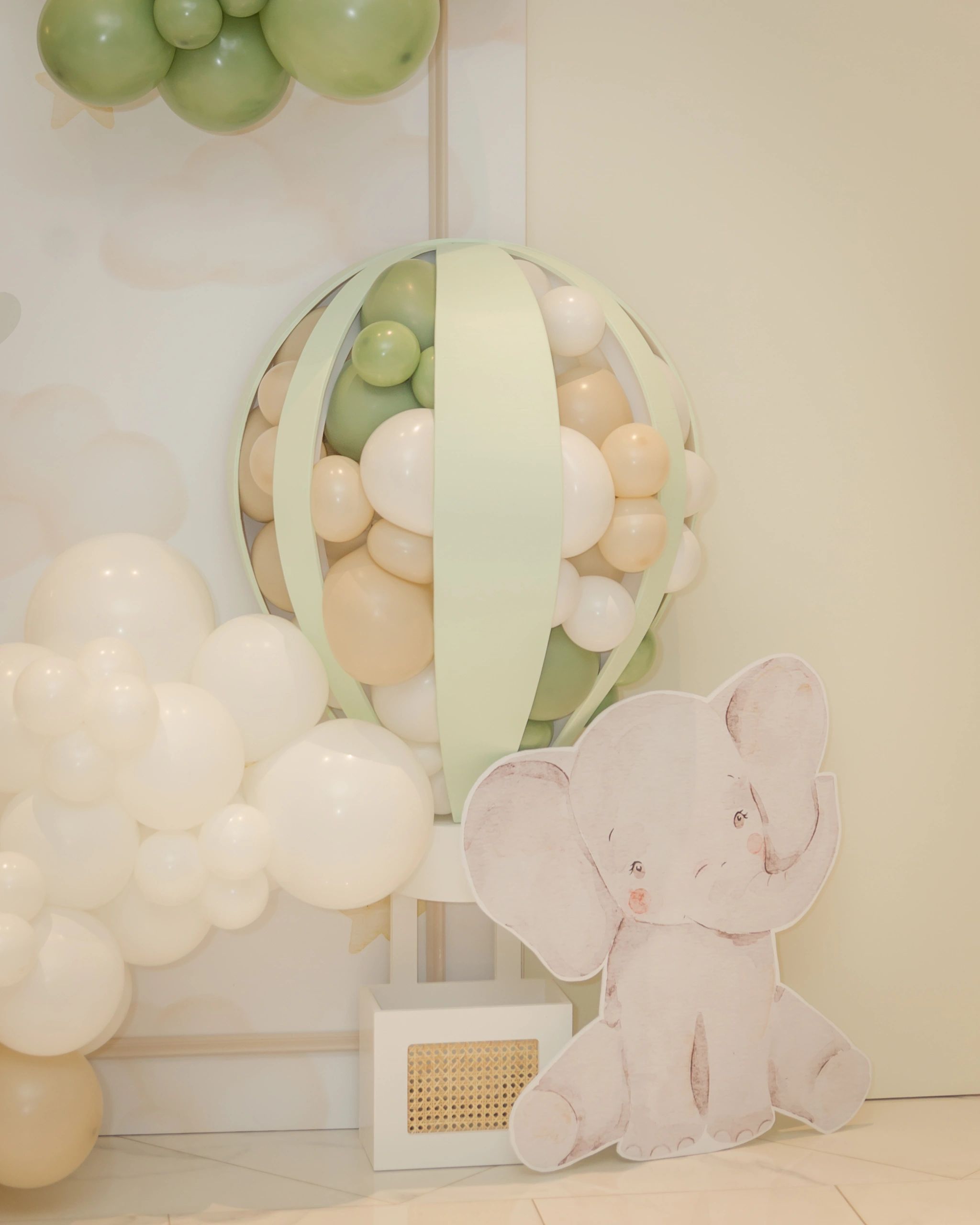 3D hot air balloon