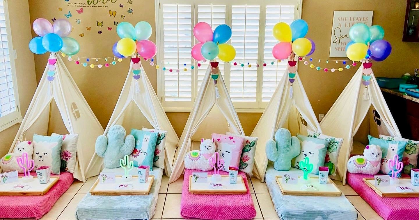 The Sweet Sleepover Co. - Teepee/Tent Sleepover Parties - El Paso, Texas