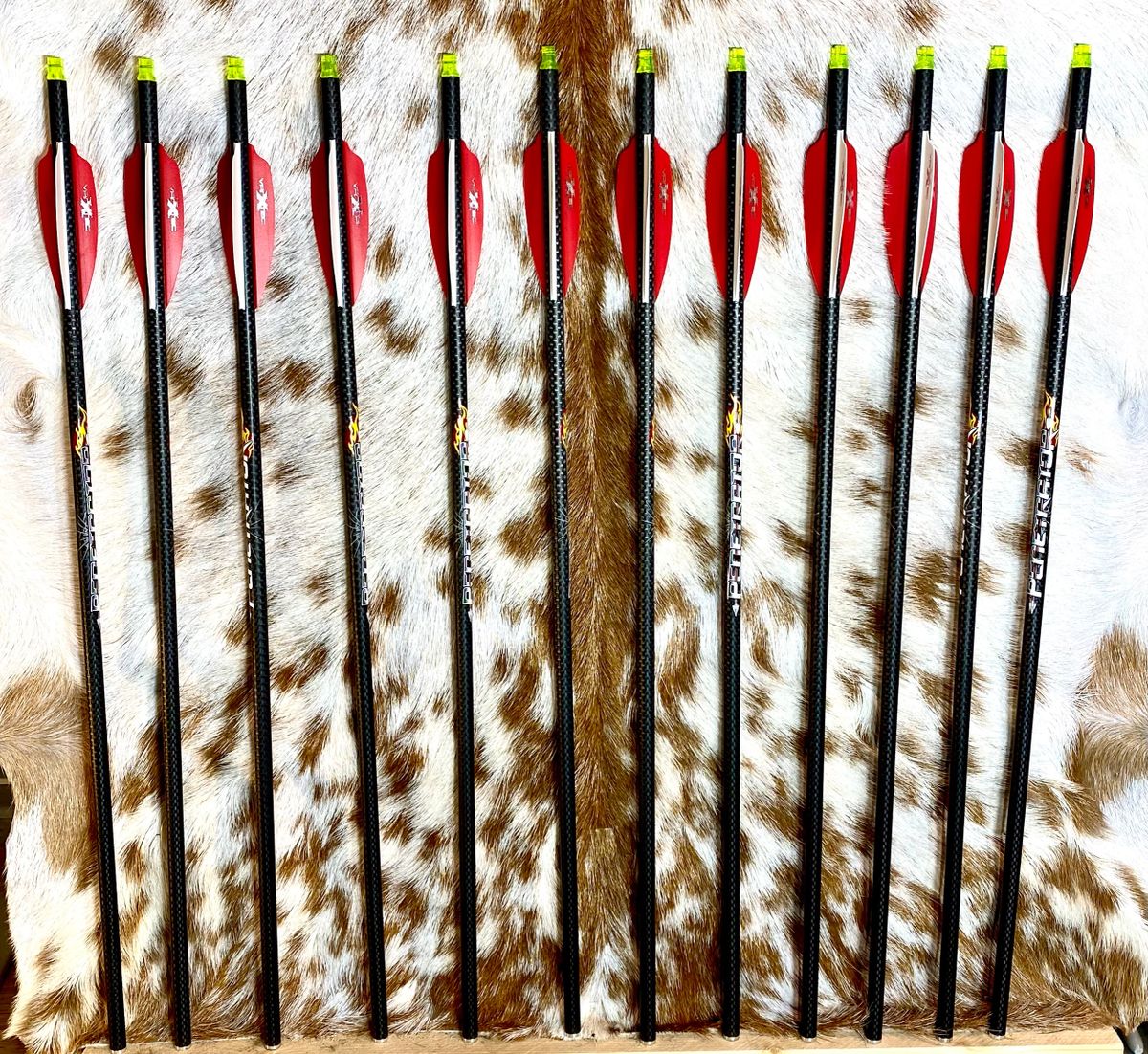 Penetrator custom crossbow finished arrows (1 Dozen) 40T Mitsubishi ...