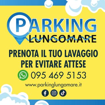 GOLDEN PARKING, PARCHEGGIO CUSTODITO CON LAVAGGIO AUTO A MANO CON SCHIUMA  ATTIVA, IGIENIZZAZIONE INTERNI AUTO, CAR WRAPPING