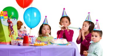 Plush animal stuffing birthday party