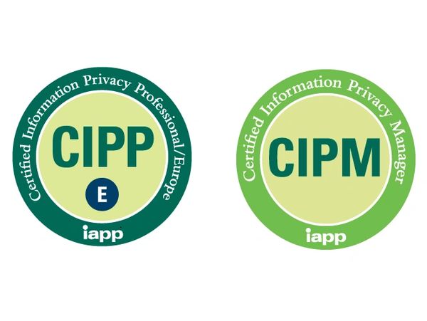 CIPP CIPM logos