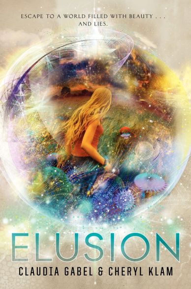 A girl runs through a surreal, colorful bubble world filled with beauty and mystery.