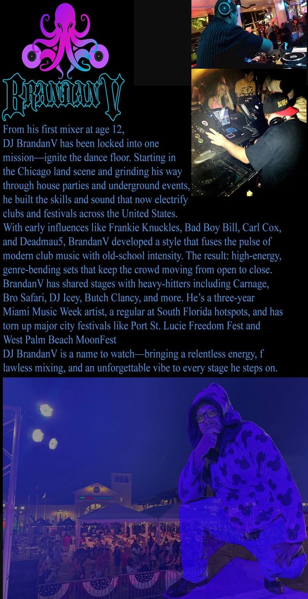 From Miami night life and West Palm Beach clubs all the way to mainstages in Port St. Lucie!