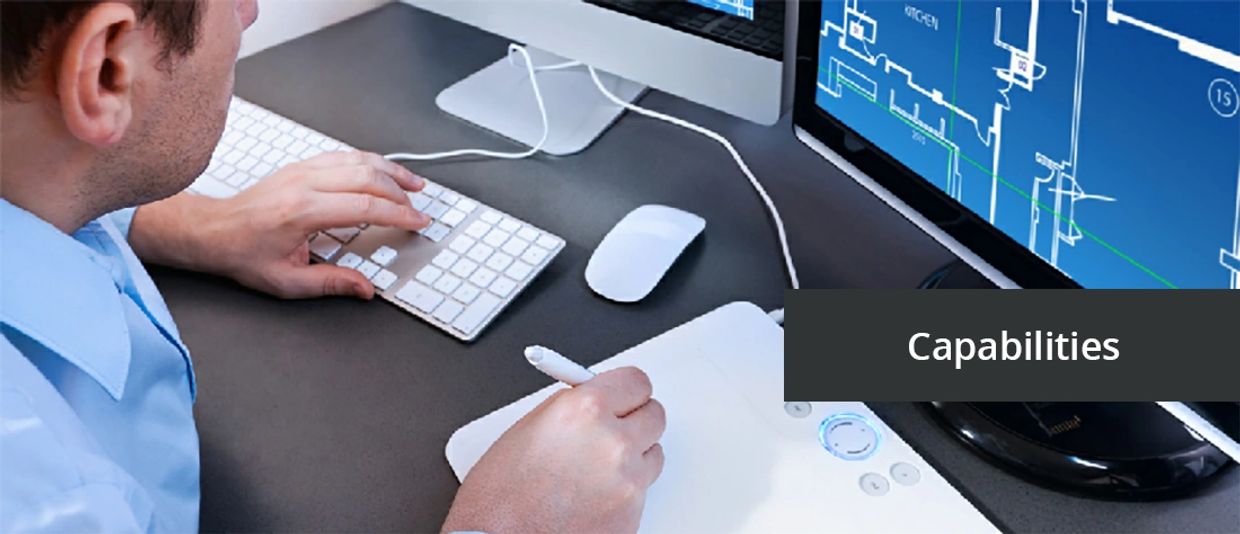 Men are working on the Computer