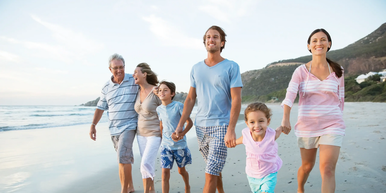 Family from Lake Nona Orlando enjoying freedom with investment advisor customized hedged portfolios