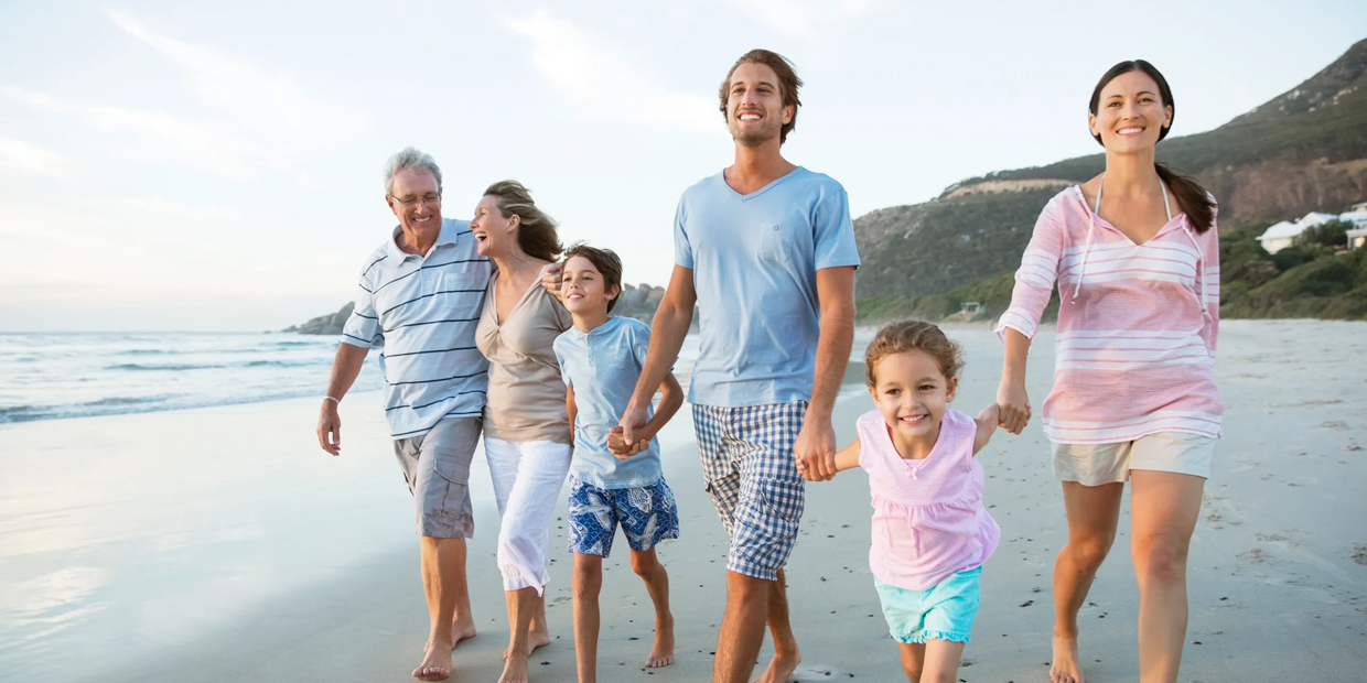 Family from Lake Nona, Orlando enjoying the freedom from their fiduciary investment advisor hedging