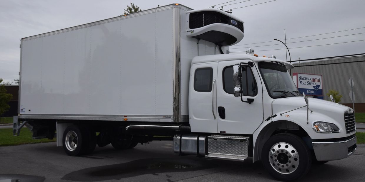 Custom truck body, Fruehauf Lachine, Qc, Canada
