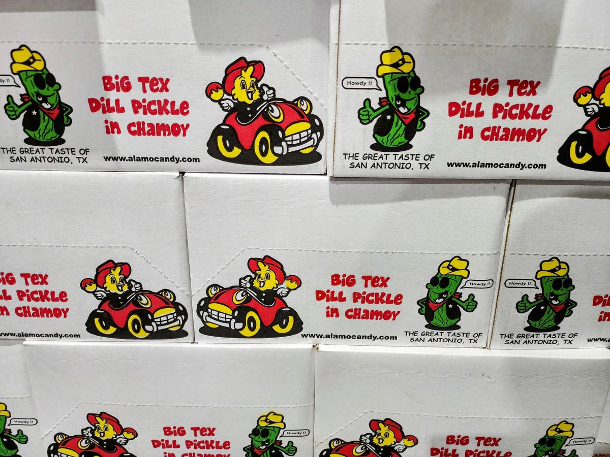 12ct Alamo Candy Co Chamoy Pickles