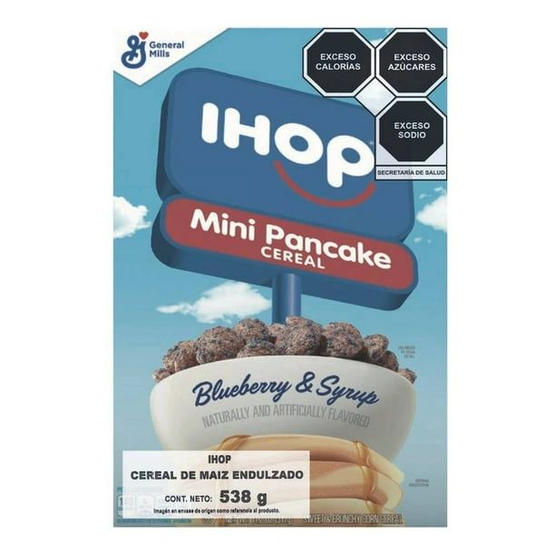  General Mills IHOP Blueberry and Syrup Mini Pancake