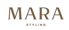Logo for MARA Styling in elegant brown text.