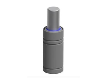 Cylindrical gray device with a cylindrical top.