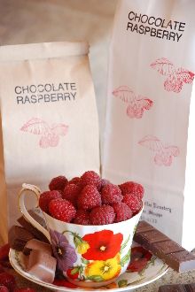 Chocolate Raspberry Tea Bags Chocolate Raspberry
