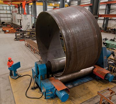 Huge Plate Roll Greiner Industries