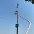 Bucket Truck Piloting Tornado Siren Installs Houston Austin Dallas Fort Worth Texas
Over Size Load