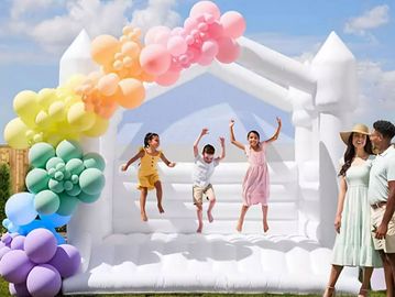 White bounce castle 11x11