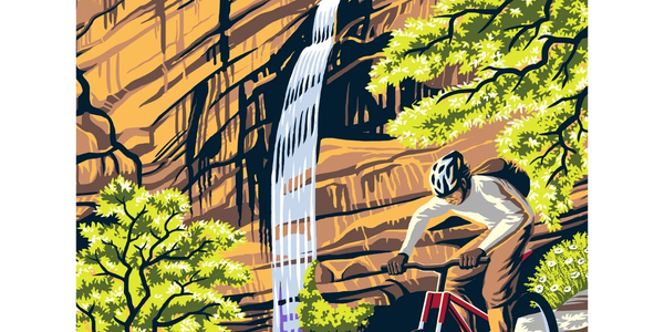 Bike Ranch Chiva Falls Poster 