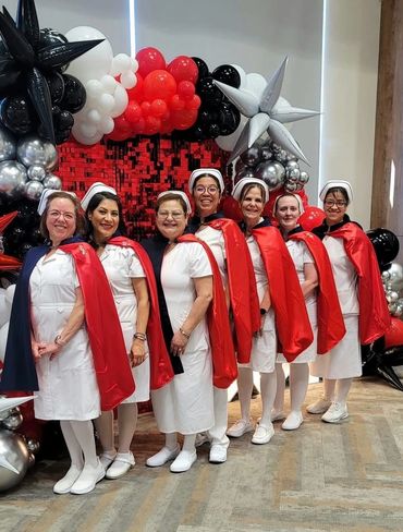 Texas Tech pinning ceremony. 
