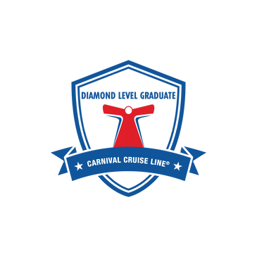 Carnival Cruise Line Diamond Level Graduate Badge