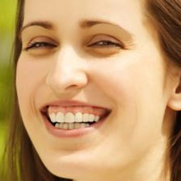 Beautiful girl smiling