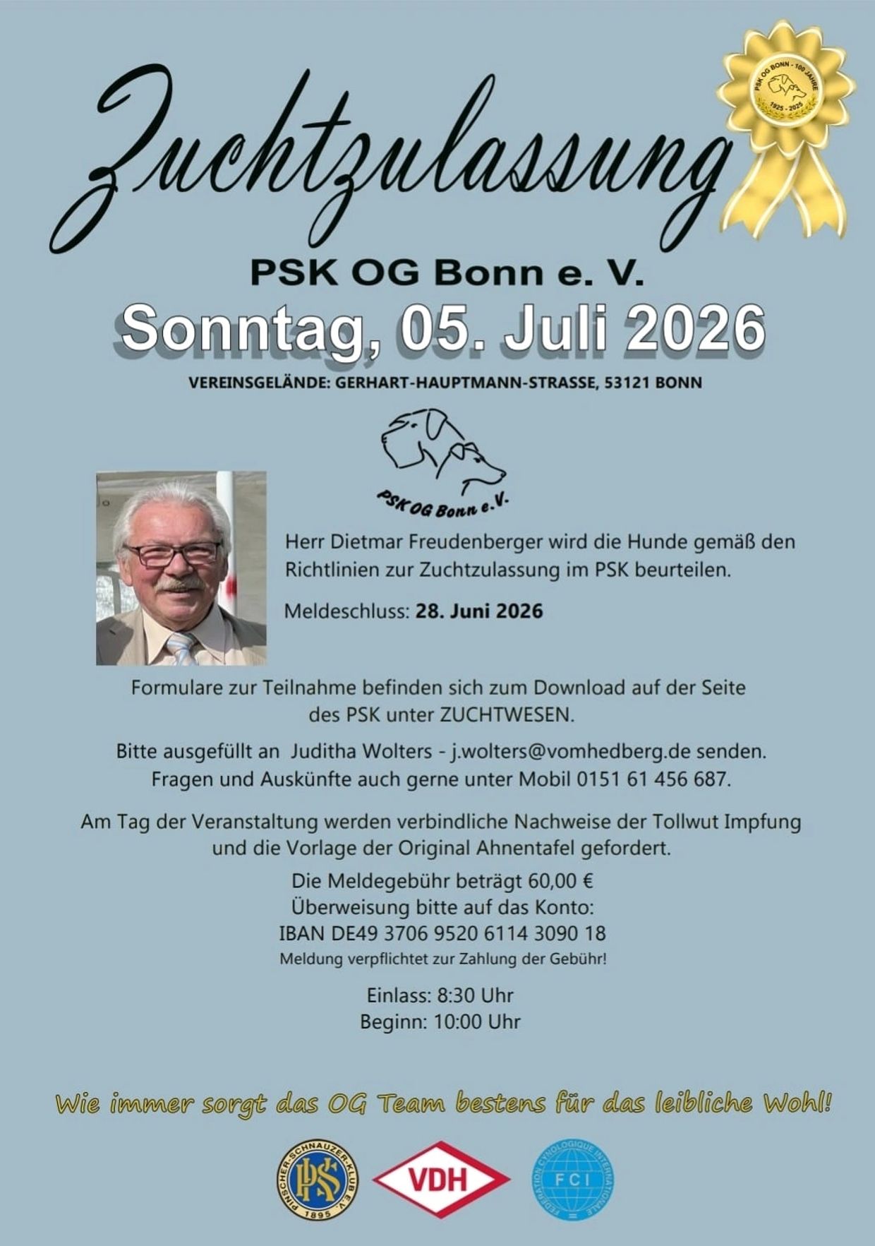 Zum Anmelden bitte auf den Flyer klicken